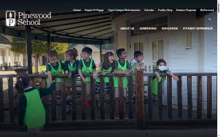 Pinewood Christian Academy website