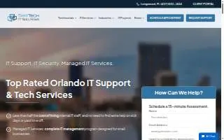 SemTech IT Solutions website