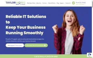 TaylorWorks, Inc. website
