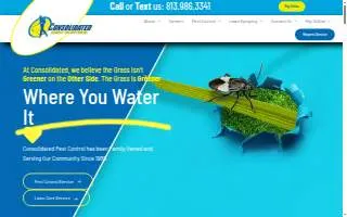 Consolidated Pest Control of Plant City website