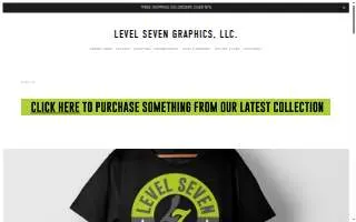 Level Seven Graphics website