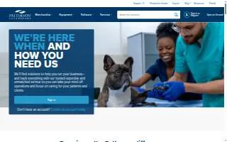 Patterson Companies website