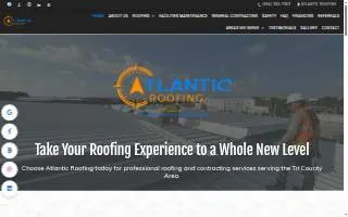 Atlantic Roofing website