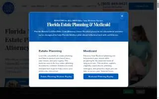 Elder Needs Law, PLLC - Medicaid, Estate Planning & Probate Law Firm of Plantation website