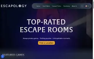 Escapology Escape Rooms Plantation website