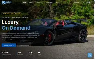 Exotic Car Detailer website