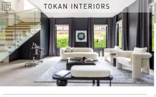 Tokan Interiors of Plantation website