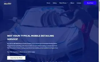Bacotes Mobile Detailing website