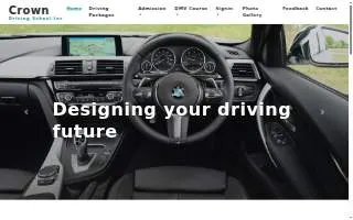 Crown Driving School of Poinciana website