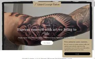 The Lizard Lounge Tattoo Kissimmee of Poinciana website
