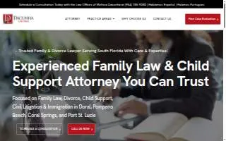 Caring Family Law - The Law Office of Melissa Dacunha website
