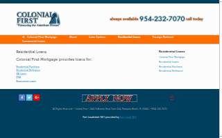Colonial First Mortgage