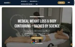 Healthy Weight Loss 4 U of Pompano Beach website