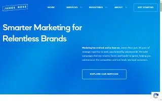 James Ross Advertising website