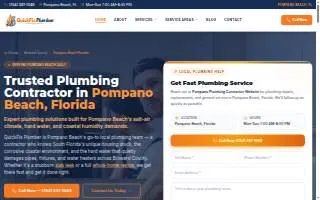 QuickFix Plumber Pompano Beach website