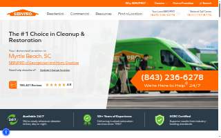 SERVPRO of Pompano Beach website