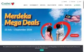 Caring Company Help at Home website