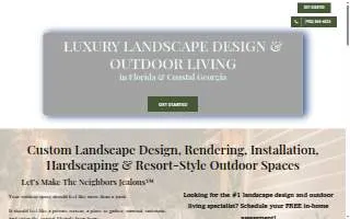 Coconut Grove Landscape & Design of Ponte Vedra website