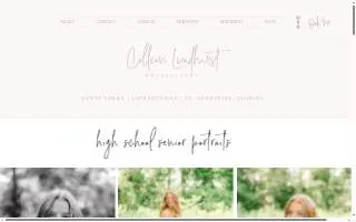 Colleen Lindhurst Photography website