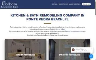 Corbella Kitchen & Bath of Ponte Vedra website