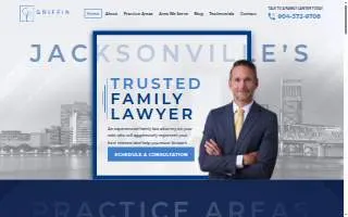 Griffin Family Law, PLLC of Ponte Vedra website