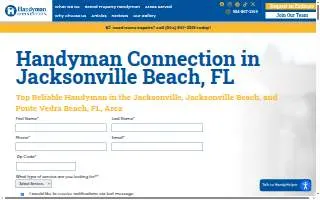 Handyman Connection of Jacksonville Beach website