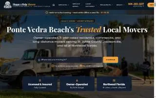 Happy 2 Help Moving of Ponte Vedra website