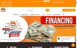 Jacksonville Bedding, Mattresses & More of Ponte Vedra website