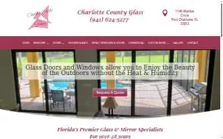 Charlotte County Glass website