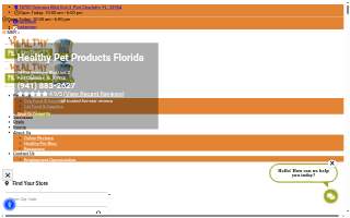 Healthy Pet Products Florida