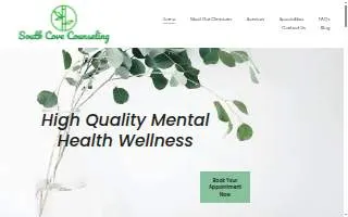 South Cove Counseling website