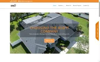 Astro Roofing website