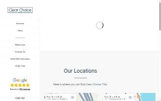Clear Choice Title of Port Orange website