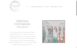 Creation Counseling website
