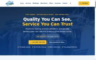 Diamond Cleaners website