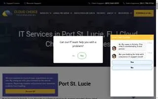 Cloud Choice Technologies website