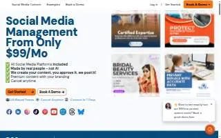 Grow Via Social website