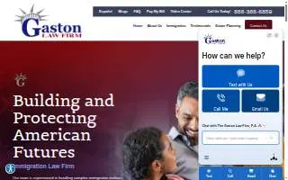 The Gaston Law Firm, P.A. of Port St. Lucie website