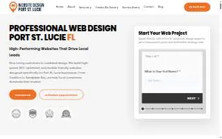Website Design Port St Lucie FL website