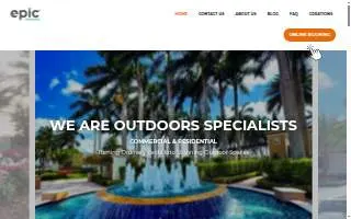 Epic Landscaping / Nursery of Princeton website