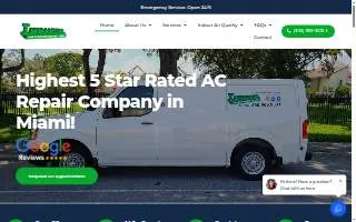Immanuel Air Conditioning, Inc. website