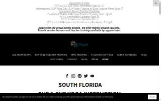 Turquoise Floating Yoga LLC website