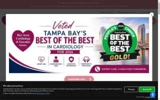 Bay Area Cardiology Riverview website