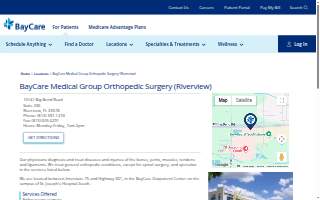 BayCare Medical Group Orthopedic Surgery (Riverview)