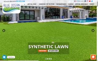 Blue Ocean Turf website