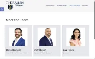 Chris Allen Realty website