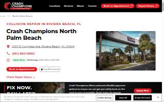 Crash Champions Collision Repair North Palm Beach of Riviera Beach