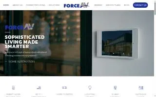 ForceAV website
