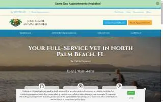 Juno Beach Animal Hospital website