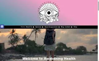 Awakening Health website